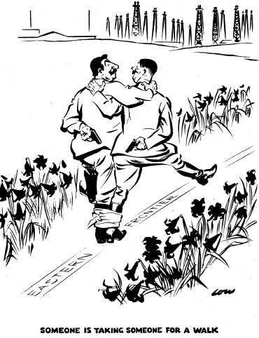 This cartoon by the British cartoonist David Low was published in the ...